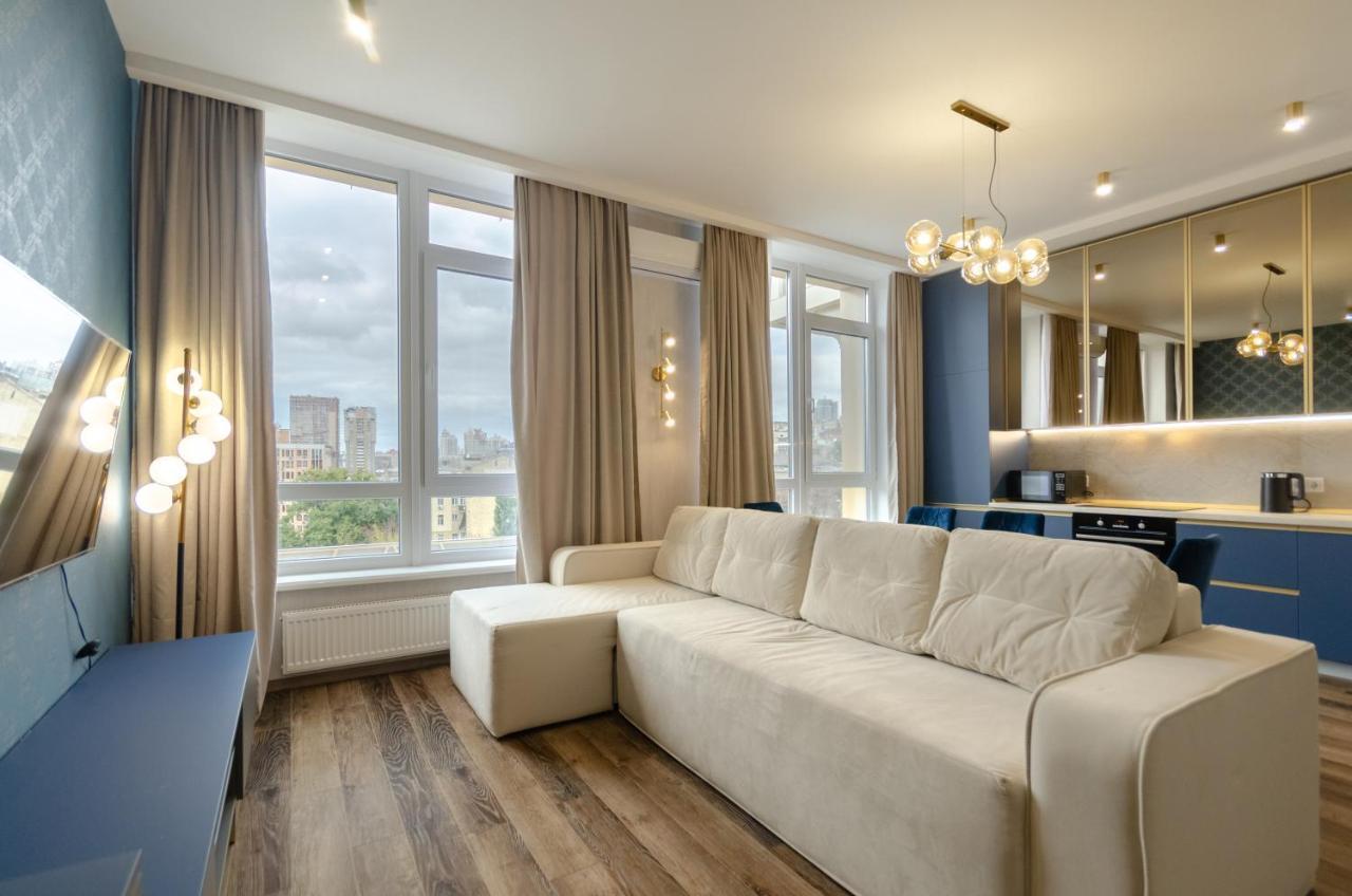 Petrovdom Ж38 In Luxury Apartments At 68 Zhylyanska Street,38 Perlyna Kiev Extérieur photo