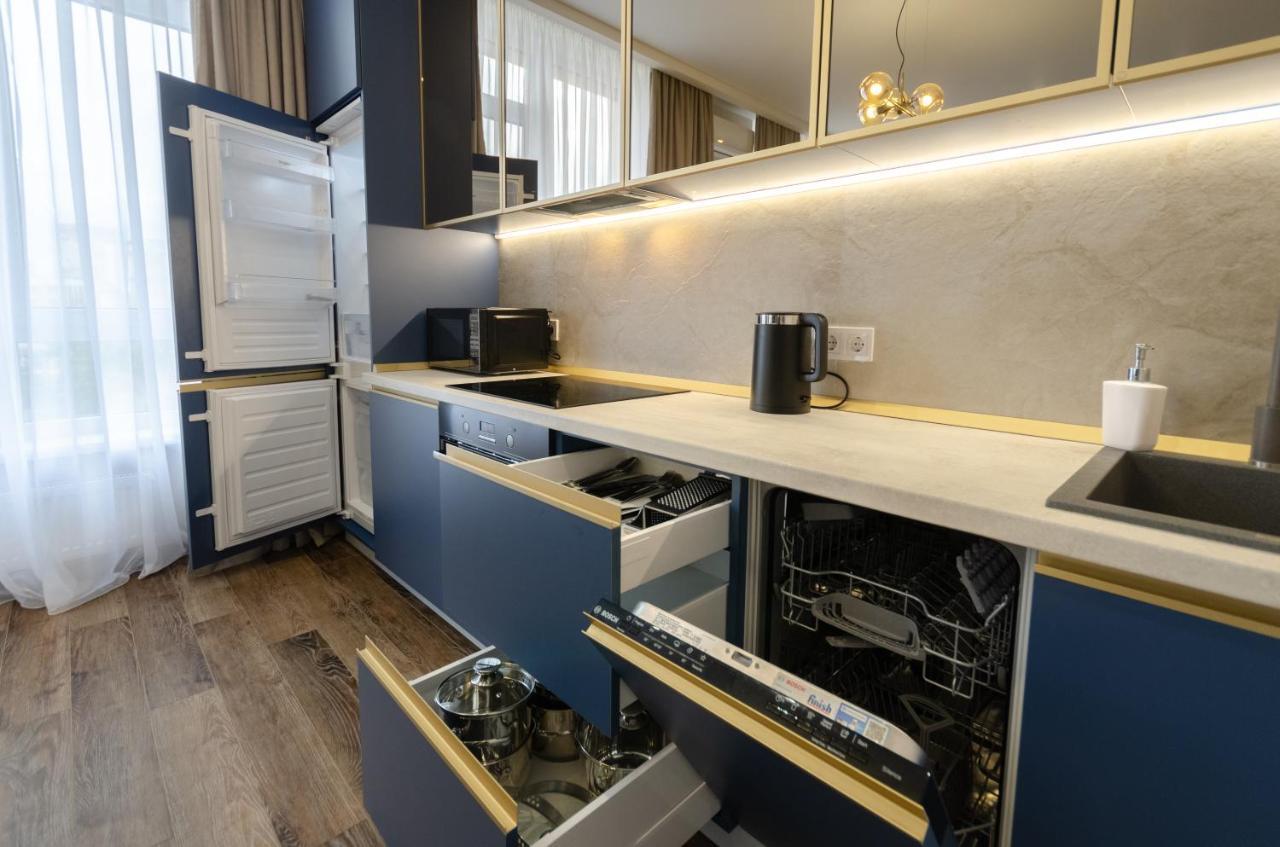 Petrovdom Ж38 In Luxury Apartments At 68 Zhylyanska Street,38 Perlyna Kiev Extérieur photo