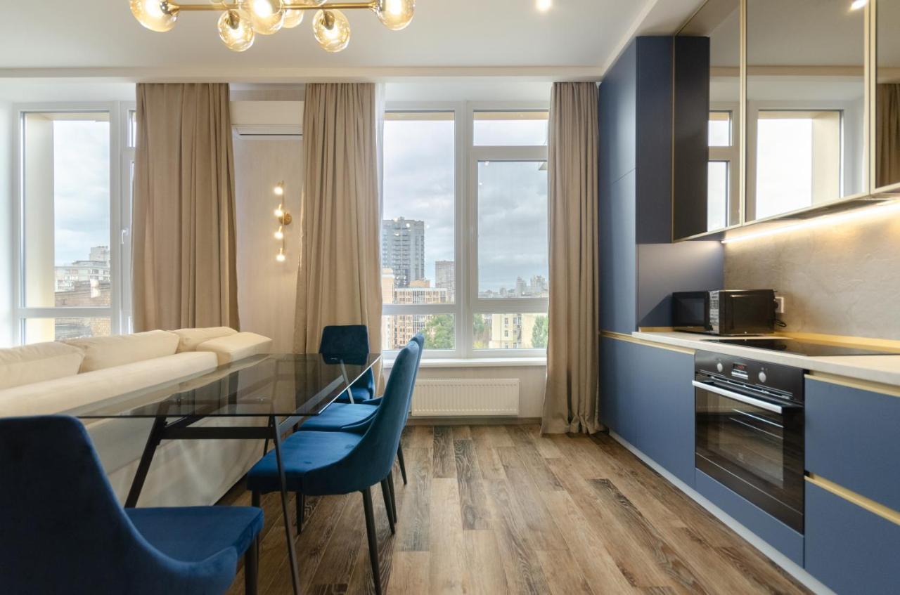 Petrovdom Ж38 In Luxury Apartments At 68 Zhylyanska Street,38 Perlyna Kiev Extérieur photo