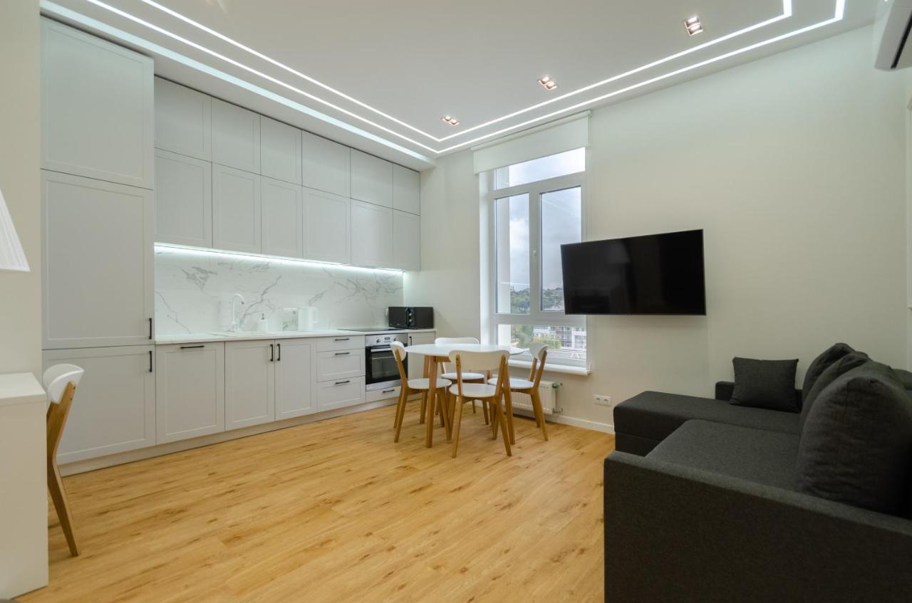 Petrovdom Ж38 In Luxury Apartments At 68 Zhylyanska Street,38 Perlyna Kiev Extérieur photo