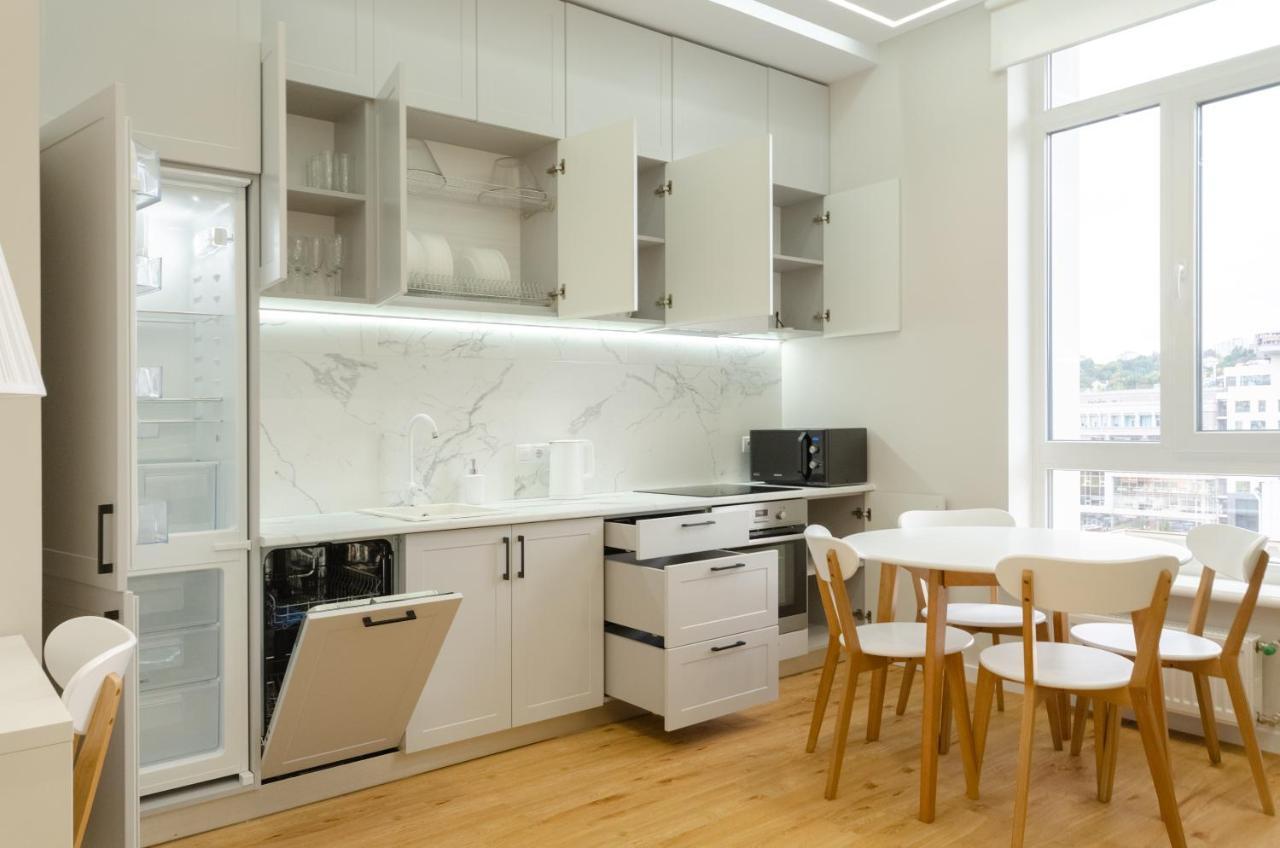 Petrovdom Ж38 In Luxury Apartments At 68 Zhylyanska Street,38 Perlyna Kiev Extérieur photo